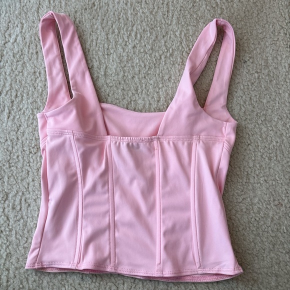 Edikted Light Pink Corset Top - Picture 3 of 3